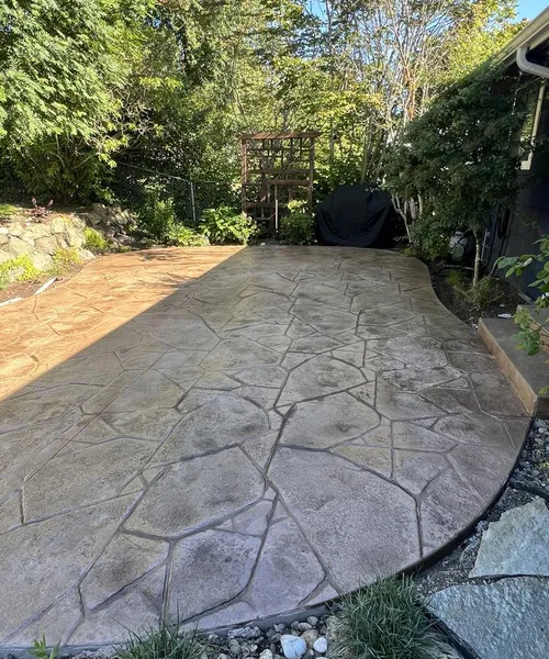 Stamped & Decorative Concrete in West Seattle 